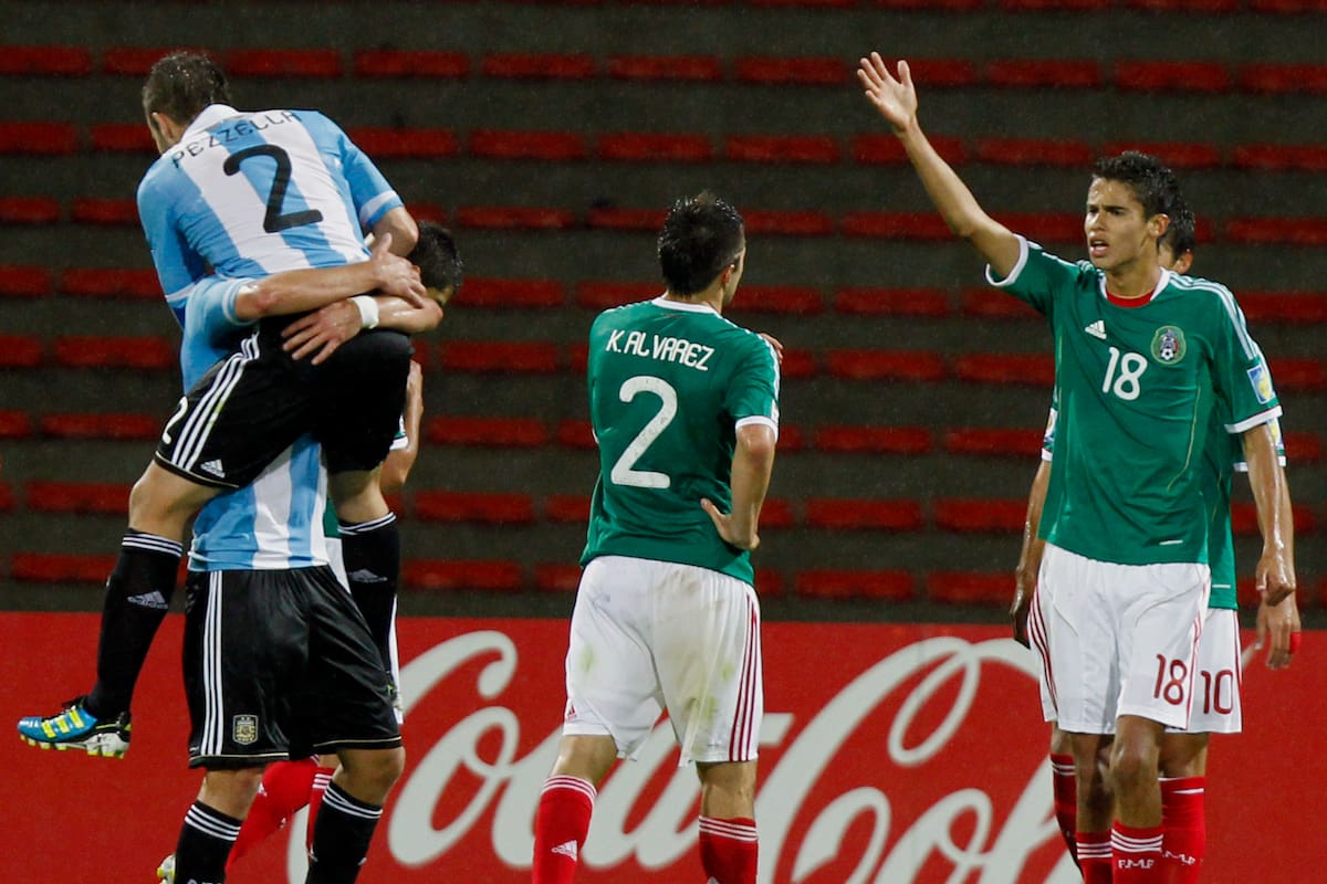 ¿Cómo le ha ido a México enfrentado a Argentina en Mundiales Sub 20?