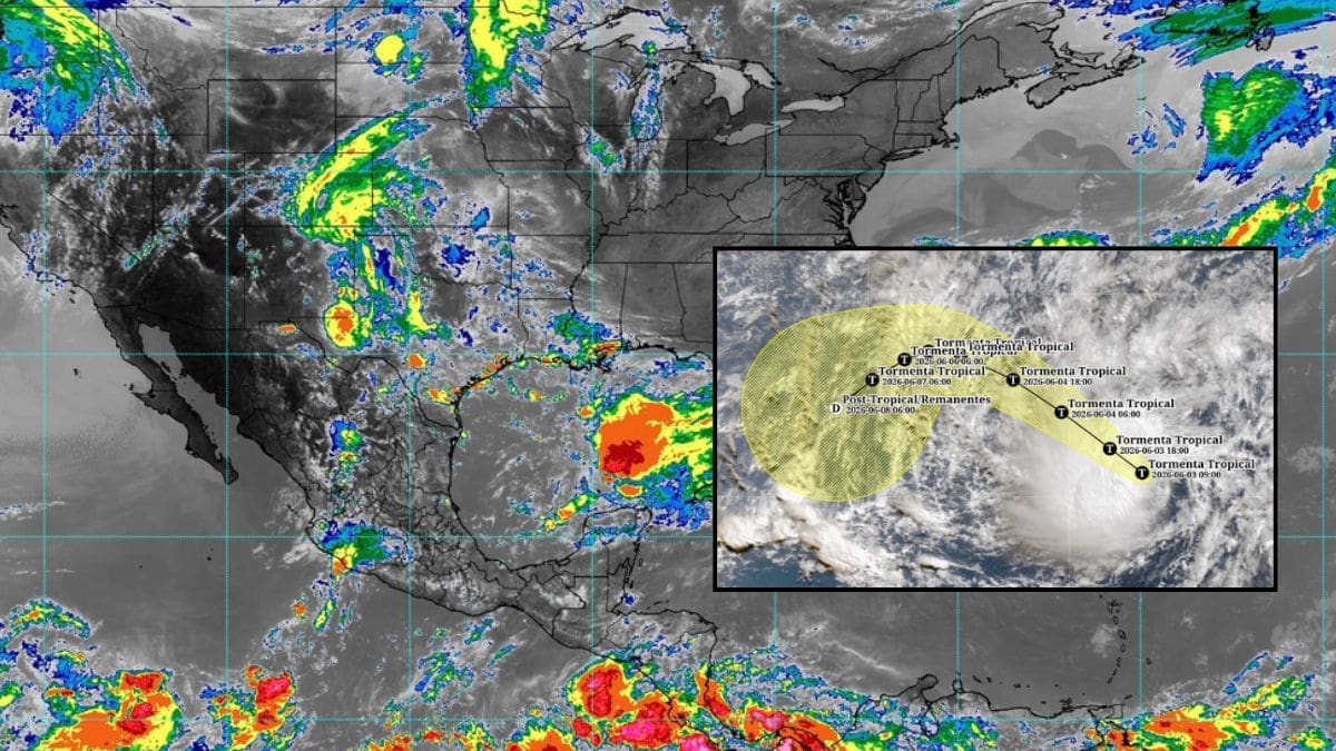 Se forma 'Amanda', la primera tormenta tropical del Pacífico