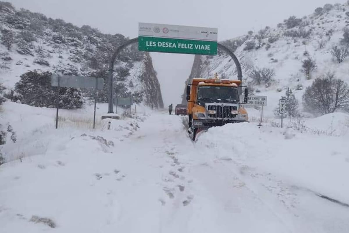 ¡Arrópese! Hará mucho frío en BC, Sonora, Durango y Chihuahua