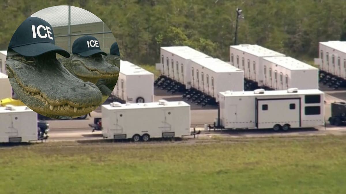 ARCHIVO. Protestan en Florida contra apertura de “Alligator Alcatraz”, cárcel migratoria en los Everglades (BANCO DIGITAL GH)