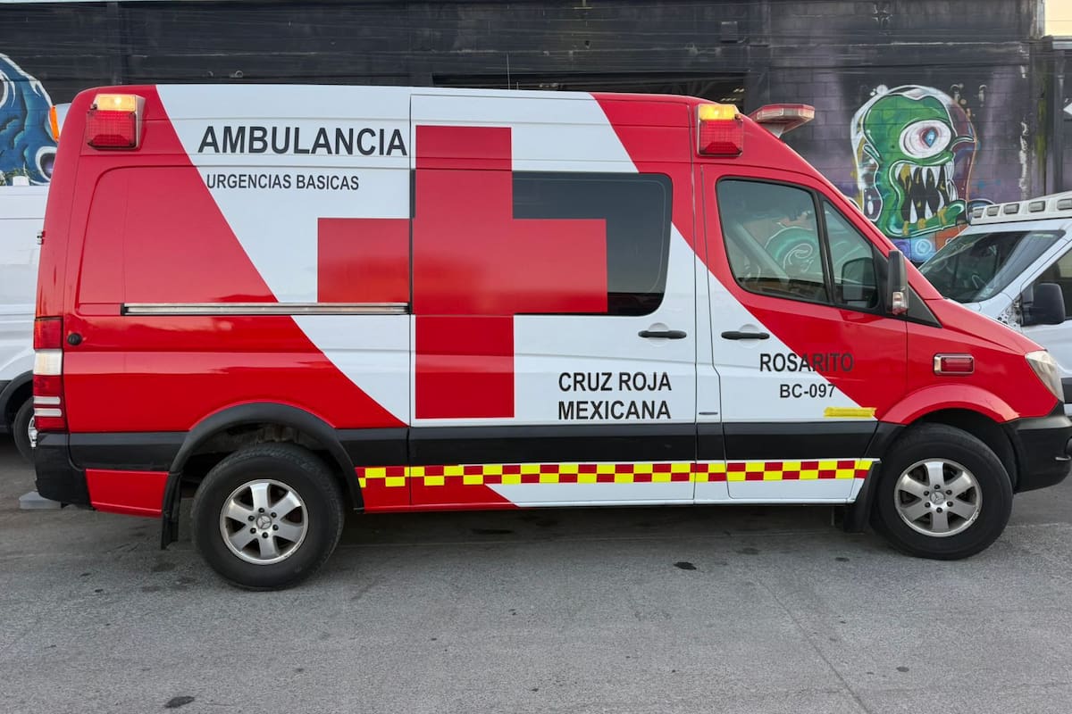 Donan nueva ambulancia a Cruz Roja Rosarito; ya suman seis unidades al servicio de la comunidad