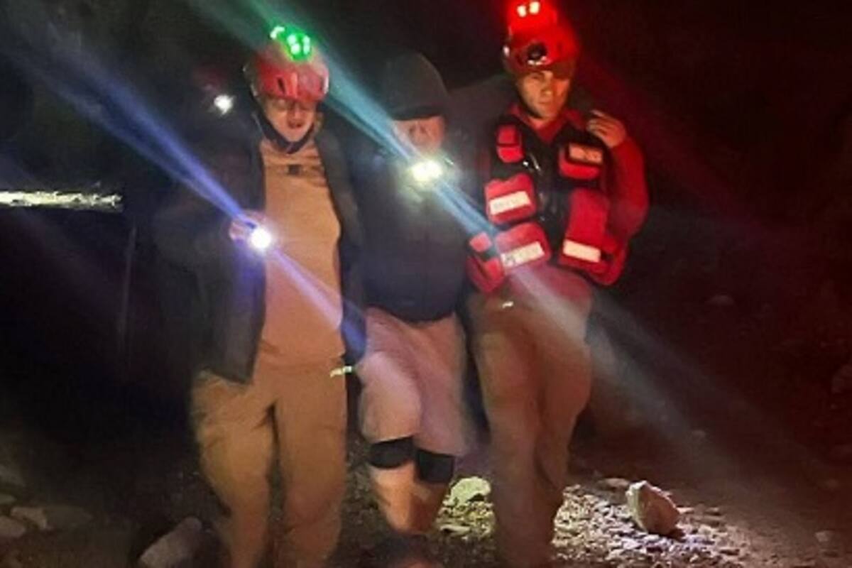 Rescatan a cuatro senderistas en El Centinela
