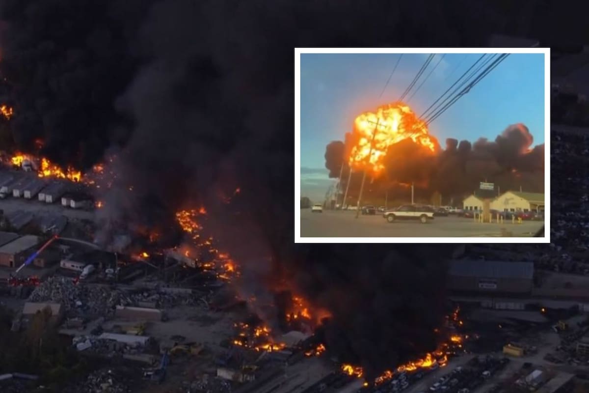 Avión de carga de UPS se estrella en el aeropuerto de Louisville, en Kentucky