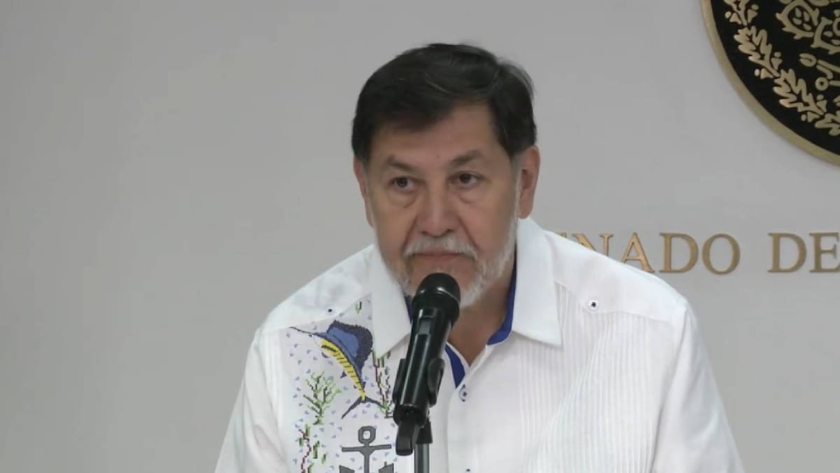 El presidente Gerardo Fernández Noroña | Foto: Capture.