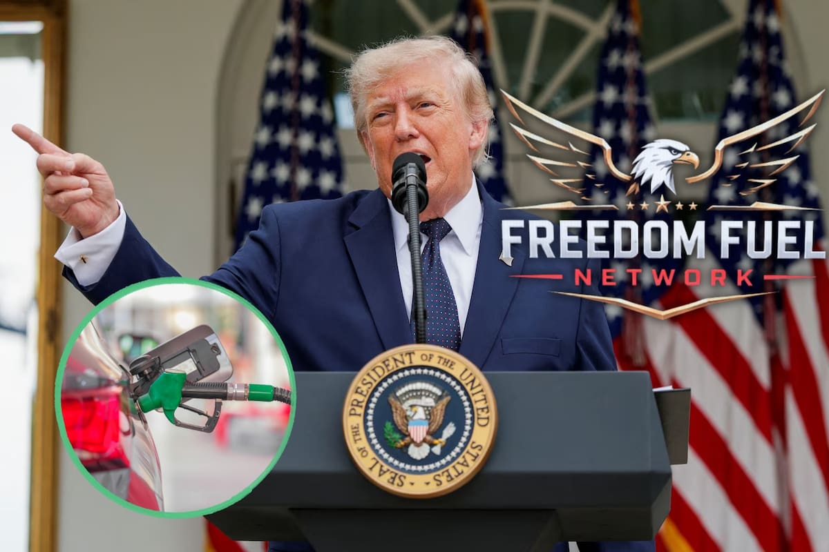 Trump presume gasolina a 3.47 dólares por galón en nuevas estaciones, pero expertos dudan de cuánto durará el precio porque nadie explica cómo venden tan barato sin perder dinero