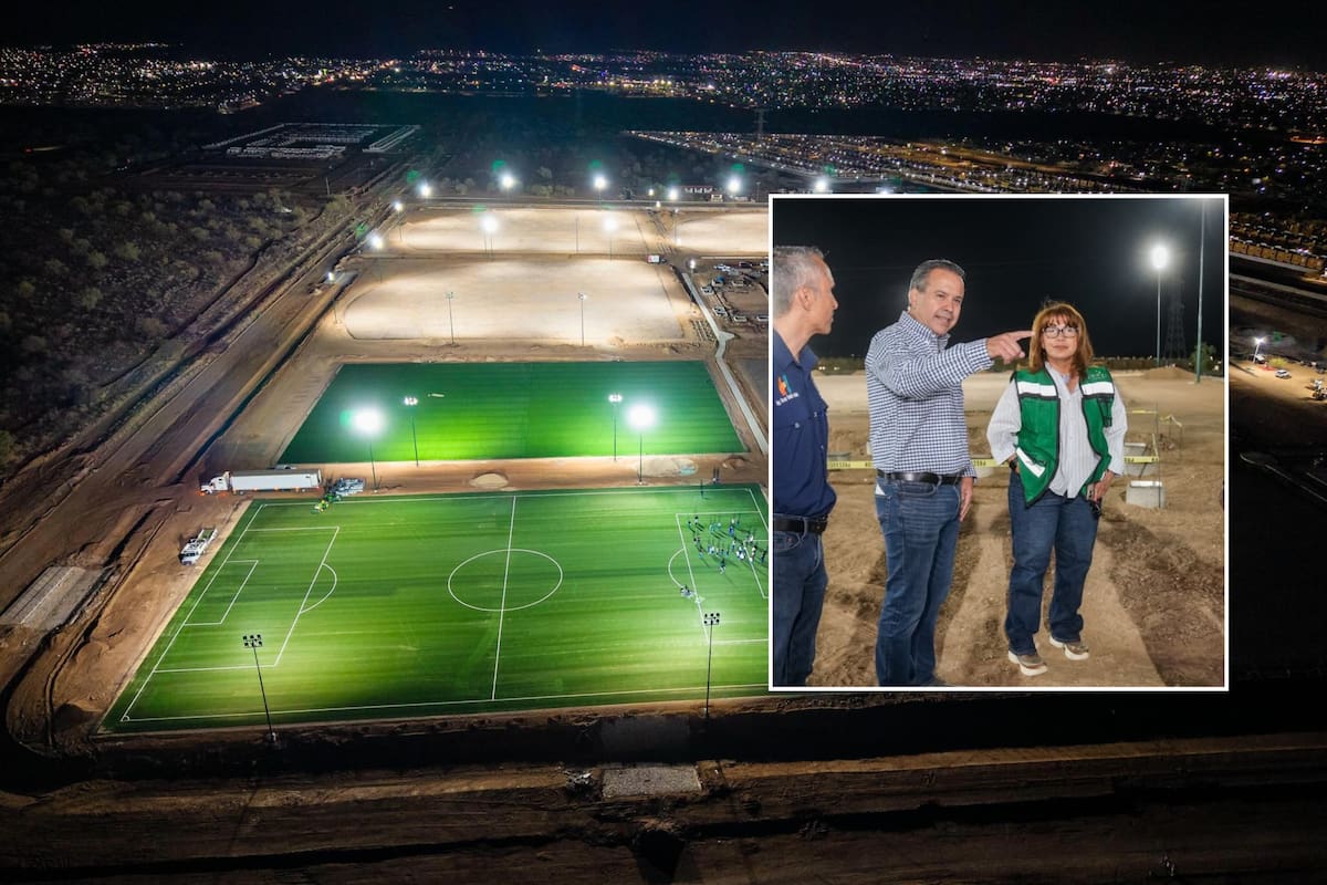 Cárcamo Norte en el Norte de Hermosillo registra 40% de avance en su construcción