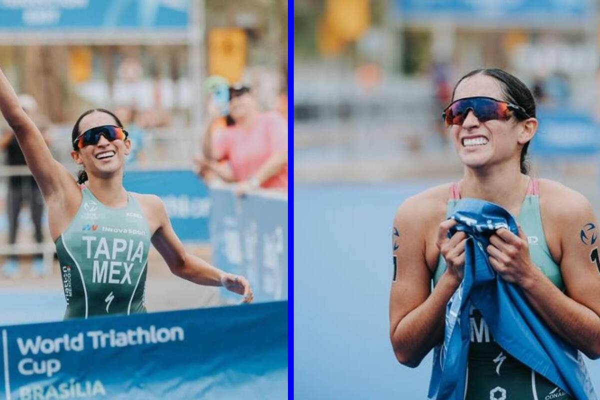 La mexicana Rosa Tapia conquista el oro en la Copa del Mundo de Triatlón