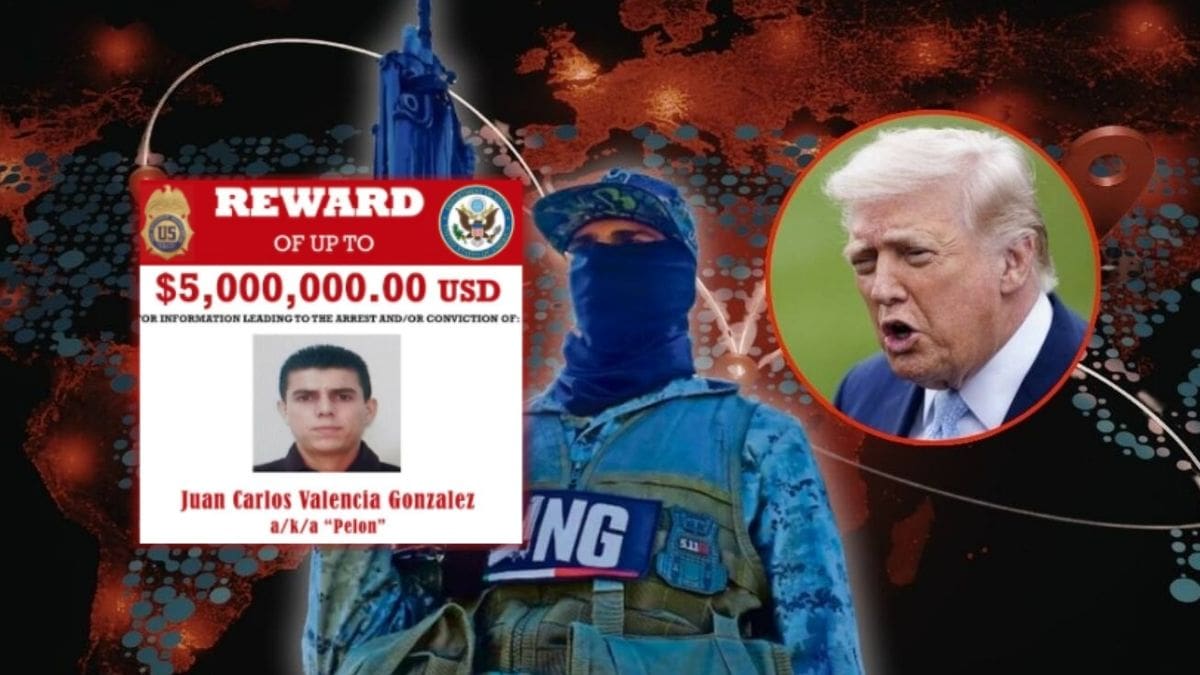 Estados Unidos ofrece pago de hasta 5 millones de dólares por Juan Carlos Valencia, presunto heredero del CJNG tras la muerte de “El Mencho” y señalado por narcotráfico internacional y uso de armas