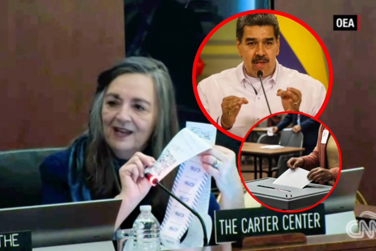 Actas electorales en Venezuela que evidencian la posible derrota de Maduro son presentadas ante la OEA