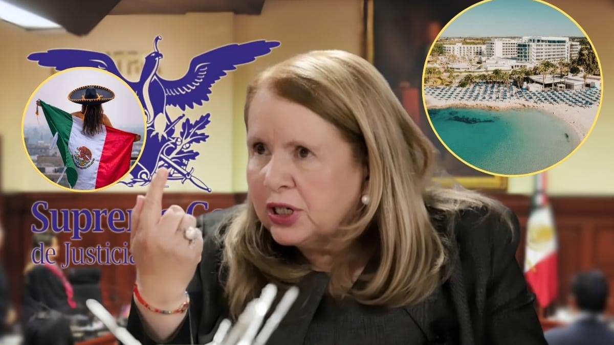 “Tú, mexicano, no tienes derecho a pasar”: Ministra Loretta Ortiz afirmó ante la Corte que “all inclusive” impide el paso de mexicanos a playas, pero el término en realidad significa otra cosa