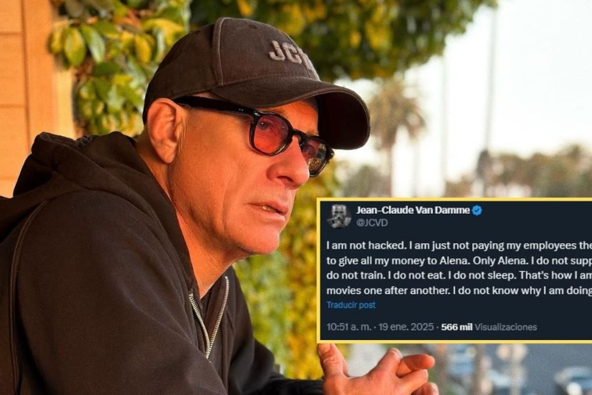 La extraña publicación de Jean-Claude Van Damme en su cuenta de X