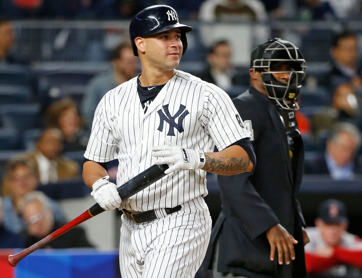 Gary Sánchez. (AP Photo/Kathy Willens)