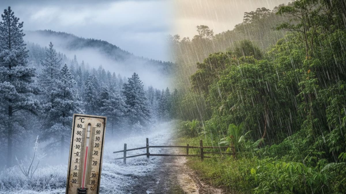 De la nieve al calor extremo: el impactante contraste climático que marcará la Navidad en México