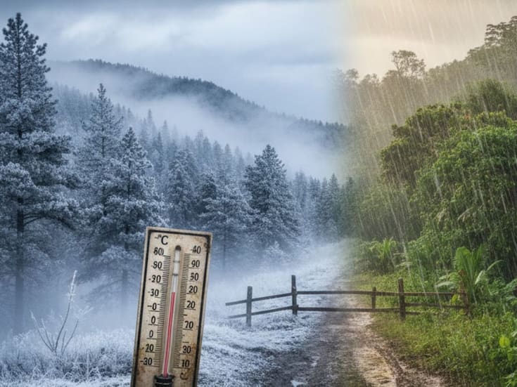 De la nieve al calor extremo: el impactante contraste climático que marcará la Navidad en México