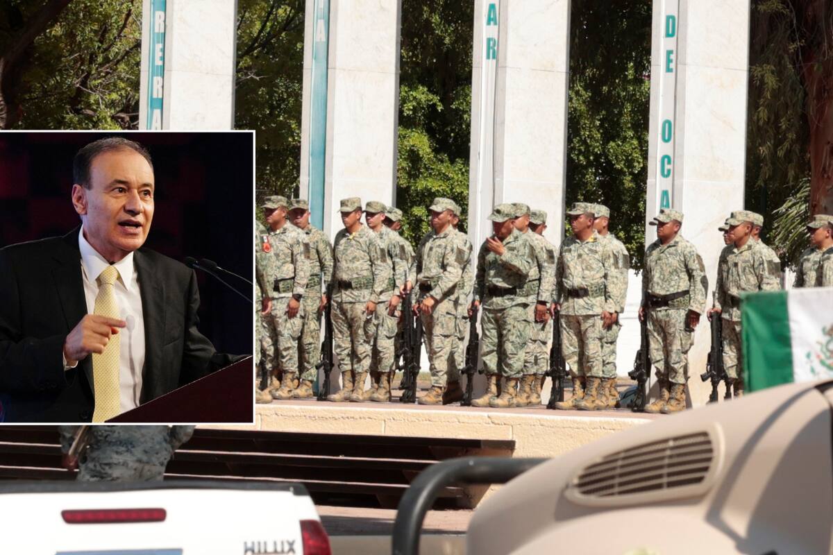 Gobernador reconoce al Ejército, Marina y Guardia Nacional por su labor en Sonora