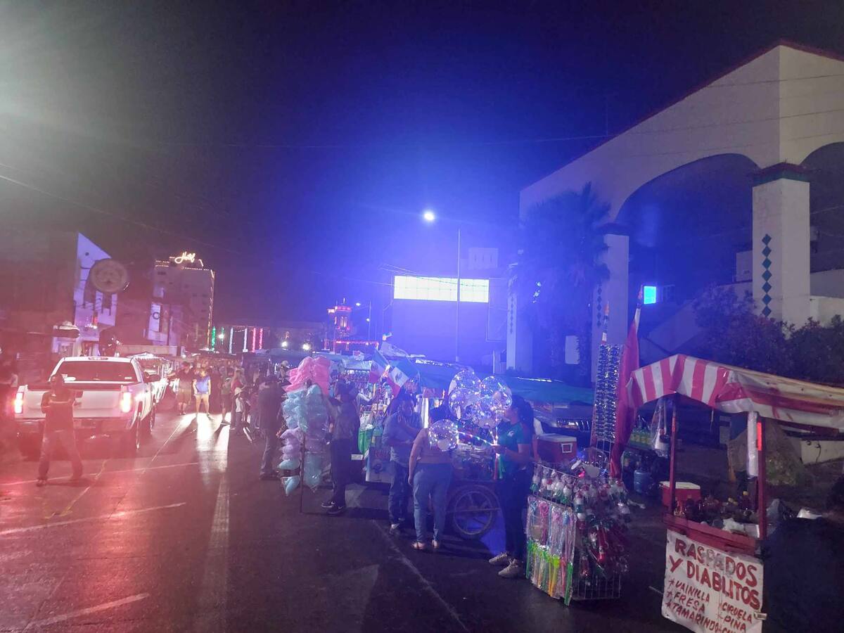 Nogales bajo la lluvia