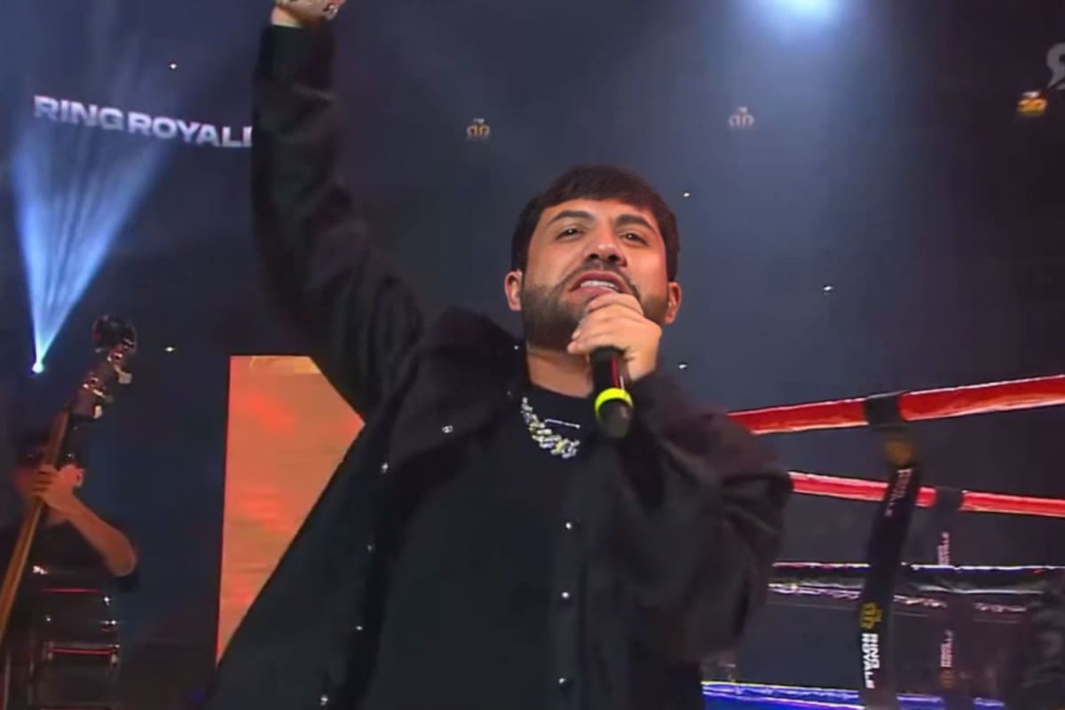 Luis R. Conríquez canta corridos con referencias al narco en Ring Royale 2026 y causa polémica