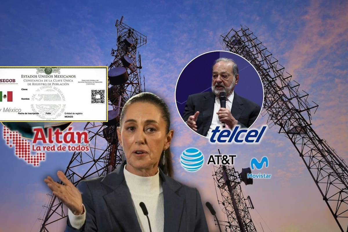 Ya es oficial: Gobierno de Sheinbaum bloqueará todos los números de teléfono, de plan y prepago, que no estén vinculados a su CURP antes del 30 de junio: Registro obligatorio de celulares en México comenzó el 9 de enero y así deberás hacerlo en Telcel, AT&T, Movistar y Bait o Altán Redes