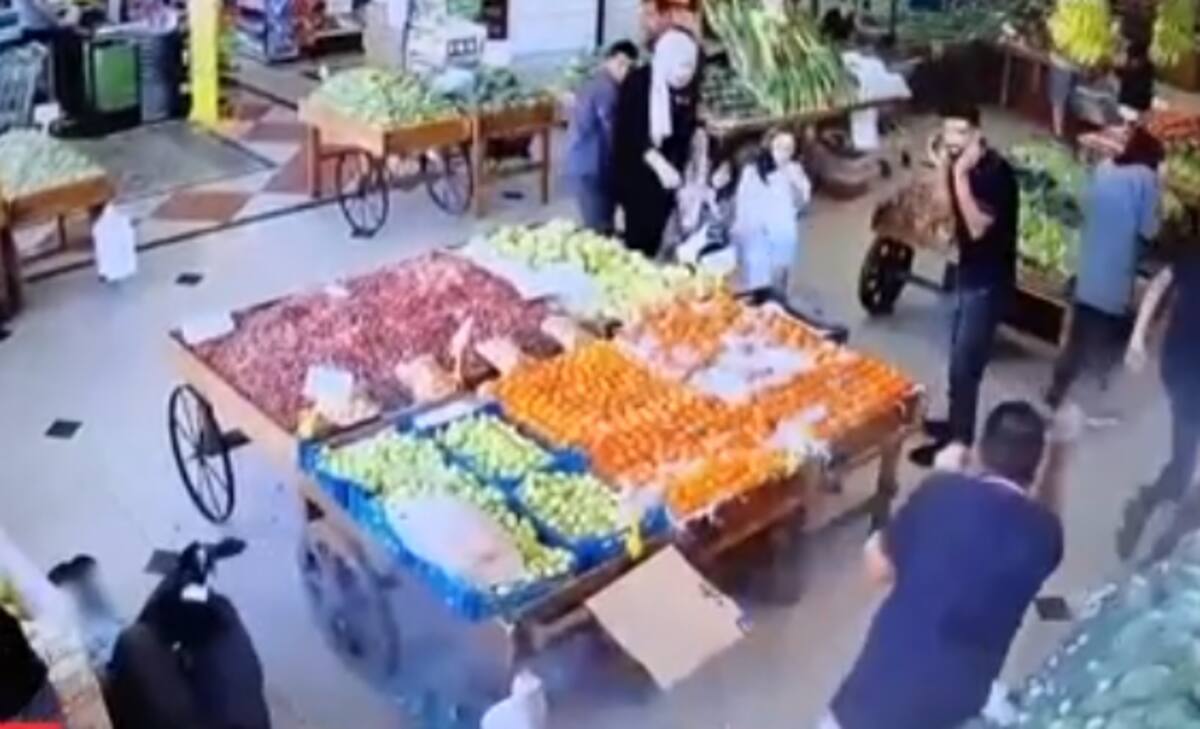 Explosión en mercado de Beirut. / Reuters.