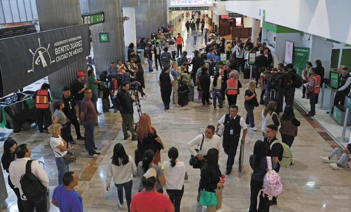 Fotografía ilustrativa del Aeropuerto Internacional de la Ciudad de México