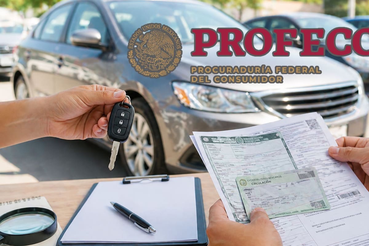 Consejos de Profeco para comprar un auto usado: Por qué debe verificar el número de serie y motor antes de pagar para evitar fraudes y asegurar el patrimonio familiar