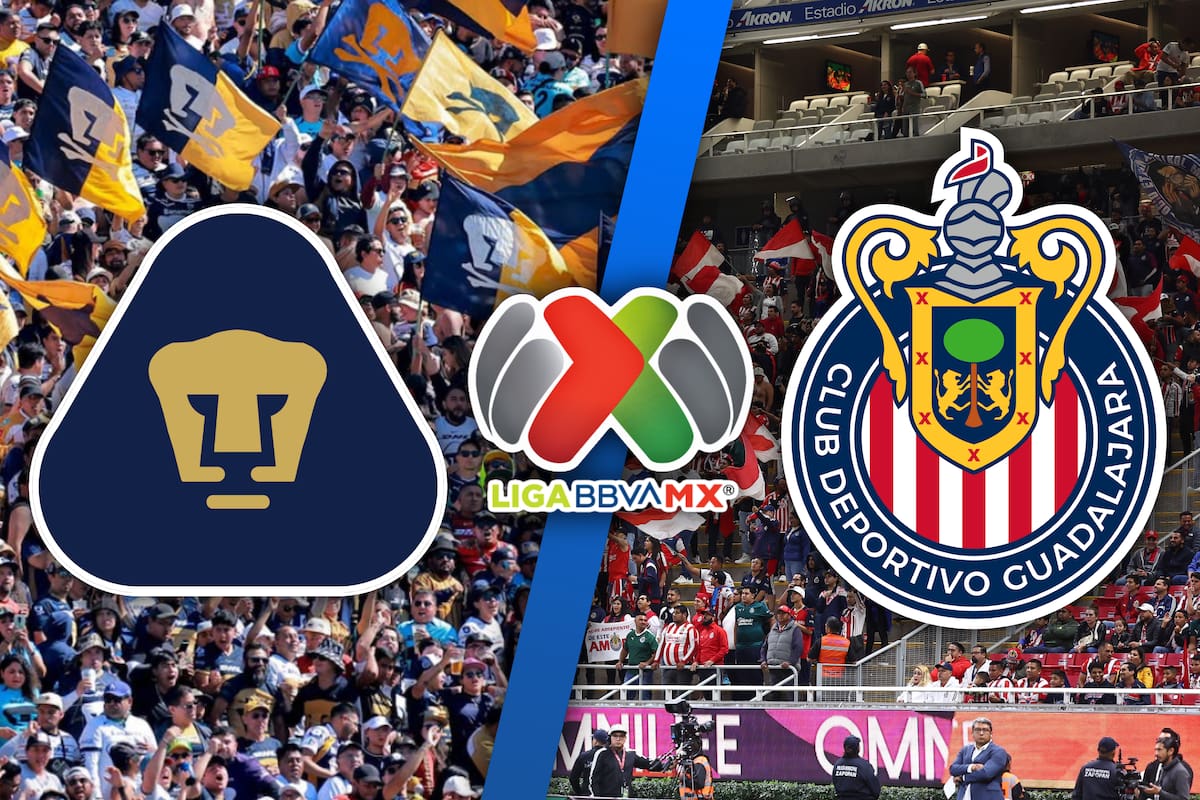 Pumas vs Chivas EN VIVO: Liga MX Jornada 12 Apertura 2025 MINUTO A MINUTO