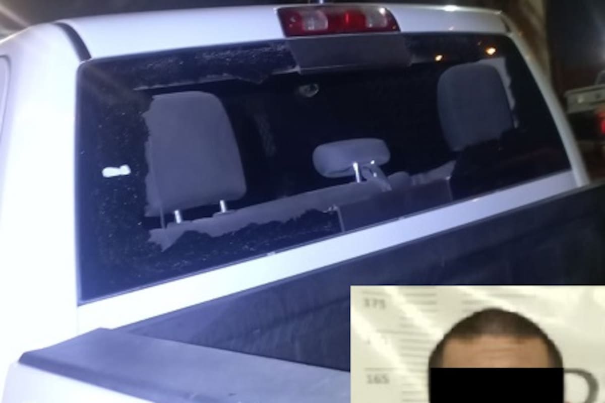 Daña patrulla tras arresto por violencia familiar