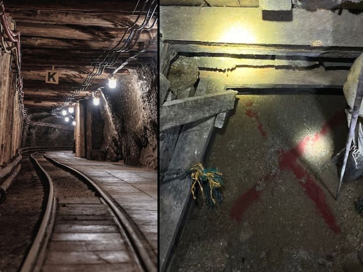 Derrumbe atrapa a 25 trabajadores en mina de Colombia a 80 metros de profundidad; equipos de rescate avanzan con la remoción de escombros