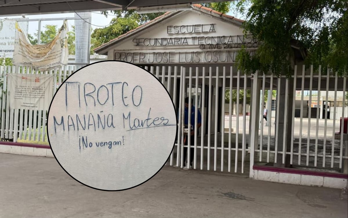 Planteles reforzaron vigilancia, suspendieron clases y revisaron mochilas luego de la aparición de mensajes amenazantes en baños y aulas.