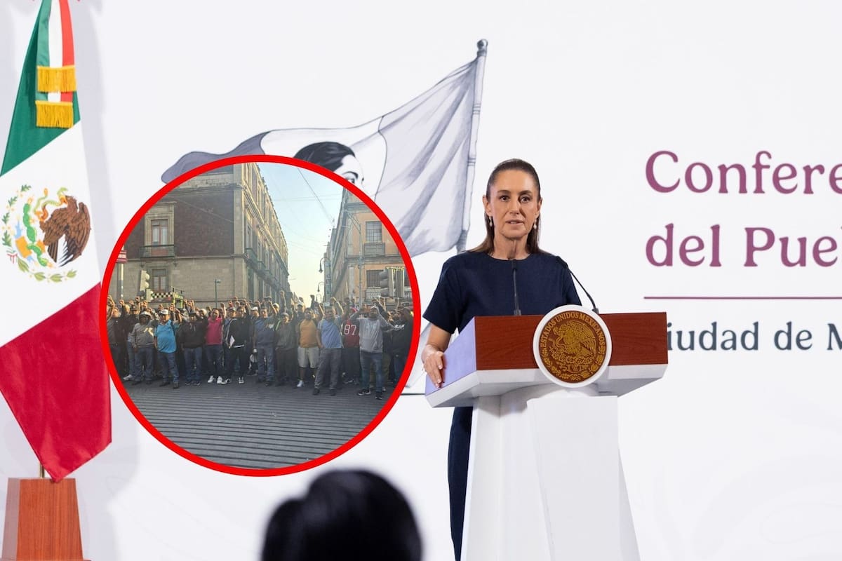 Sheinbaum cancela reunión con la CNTE porque golpearon reporteros