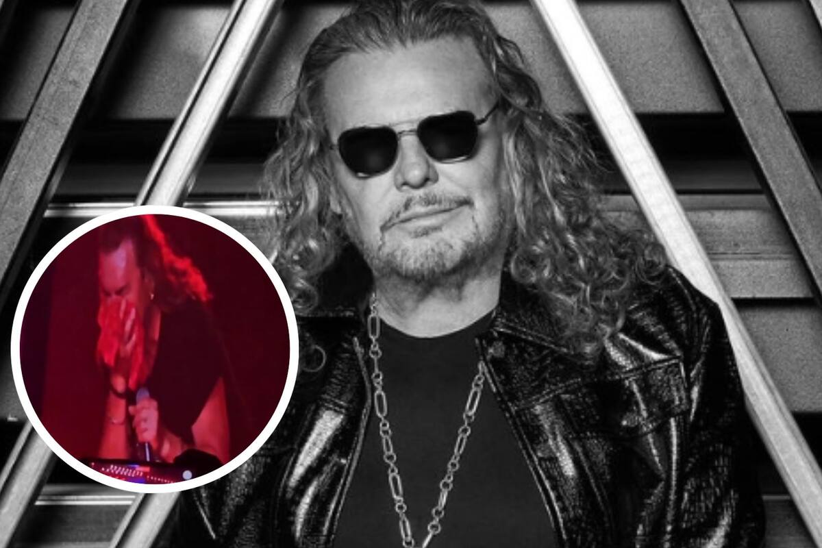 Fher de Maná sorprende al olfatear la ropa interior de una fan en pleno concierto