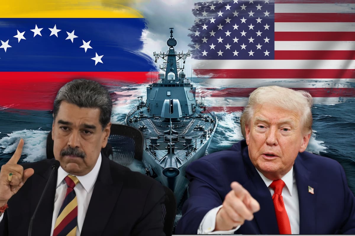 Venezuela despliega a su armada para escoltar buques petroleros tras anuncio de “bloqueo total” de Donald Trump, mientras Maduro afirma que las exportaciones continúan operando