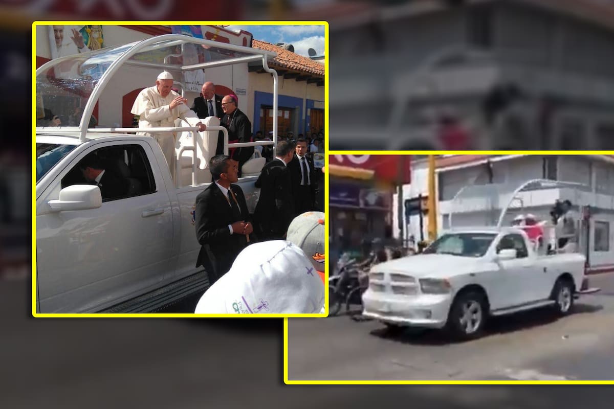 Arzobispo de Chiapas causa polémica al utilizar “papamóvil” que usó el Papa Francisco durante su visita a México
