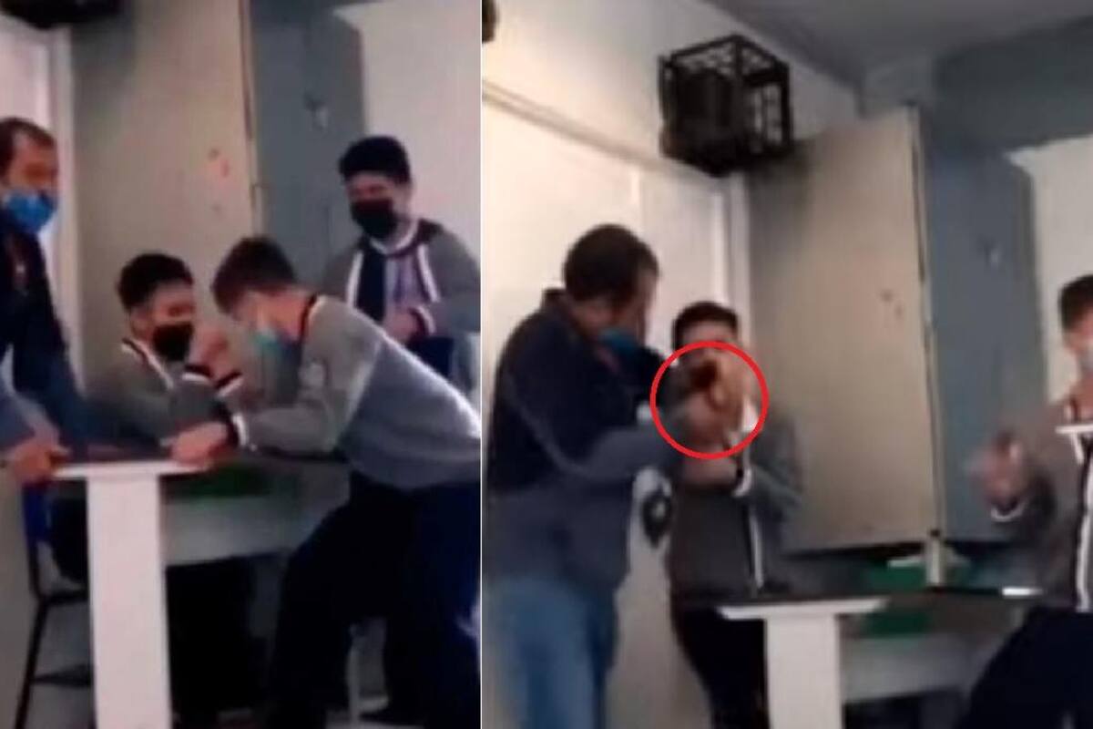 Juegan vencidas y acaba mal: alumno con brazo roto y maestro despedido en Puebla