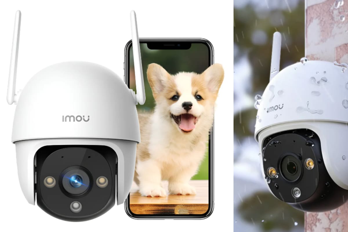 Oferta: Cámara de seguridad exterior con visión nocturna baja de $999 a solo $589 en Mercado Libre