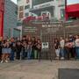 Bomberos de Tijuana homenajean a dos capitanes por décadas de servicio