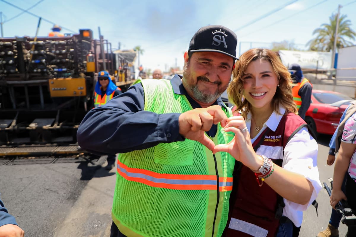 Arranca primera etapa del programa de pavimentación en la colonia independencia: Gobernadora Marina del Pilar