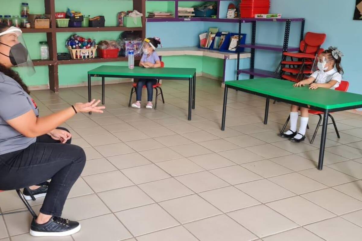 Regresan a clases presenciales en Nogales, Sonora