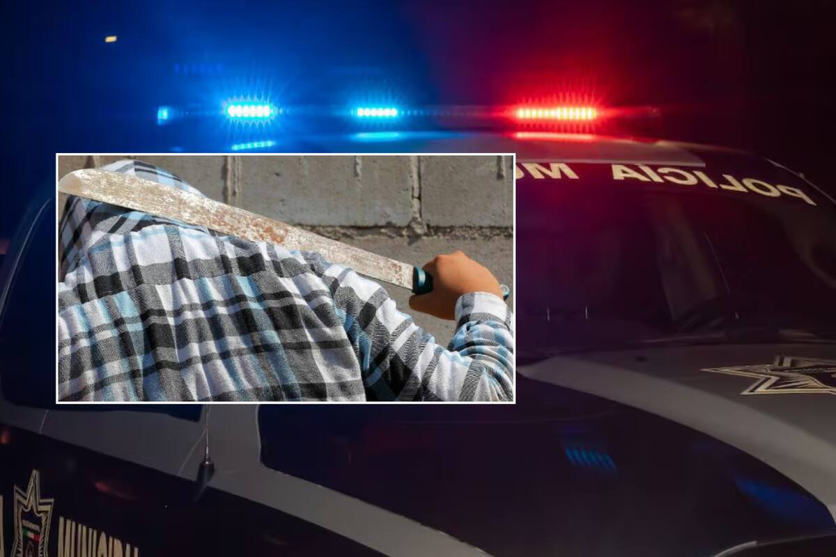 Detienen a hombre en Hermosillo por posesión de machete