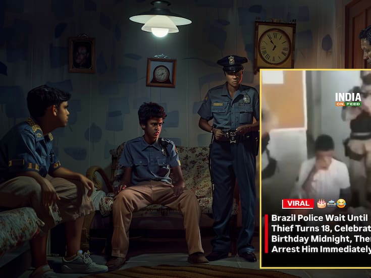 “Le cantaron Las Mañanitas y todo”: policía en Brasil espera a que ladrón cumpla 18 años para llevarlo a prisión
