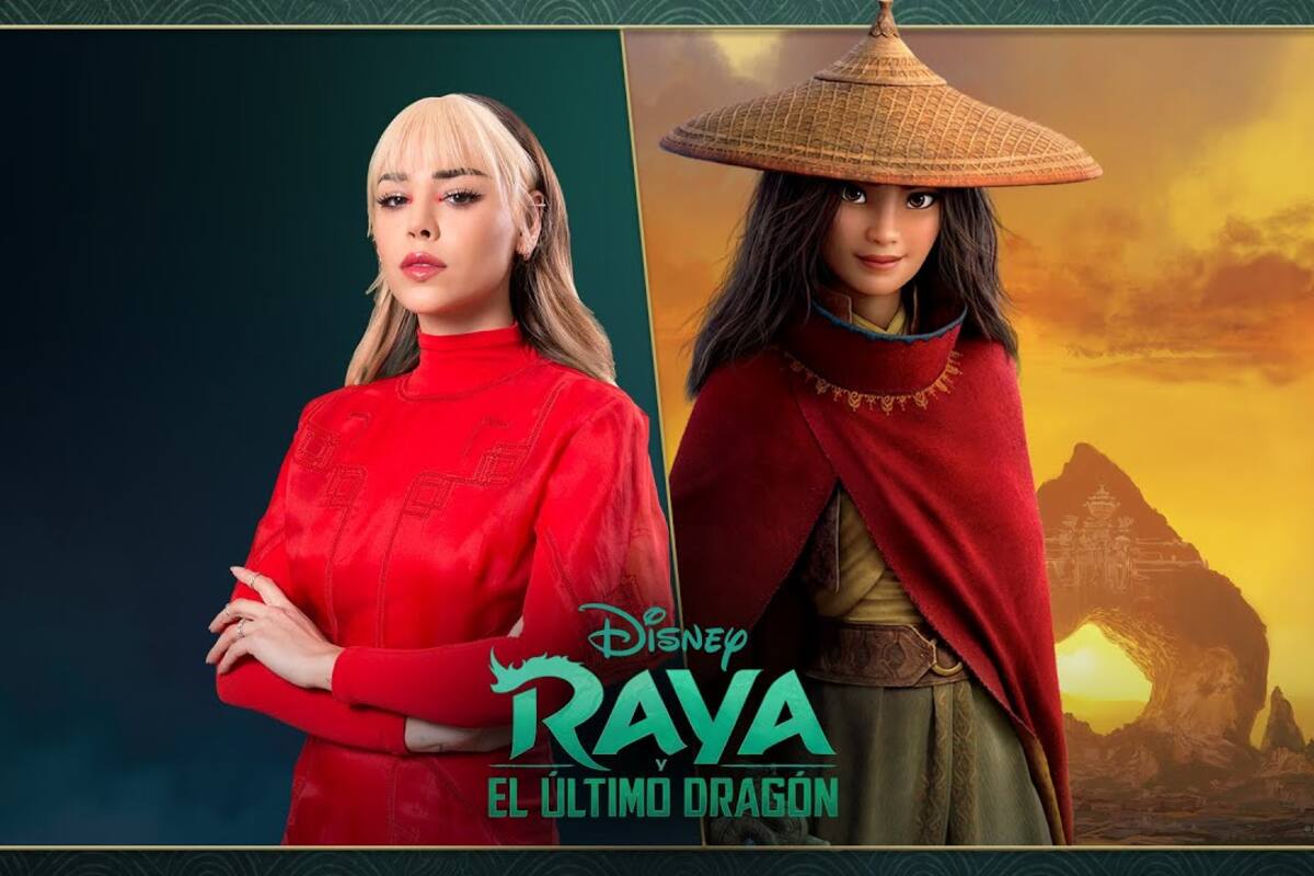 Danna Paola dará voz a “Raya” en la nueva película de Disney