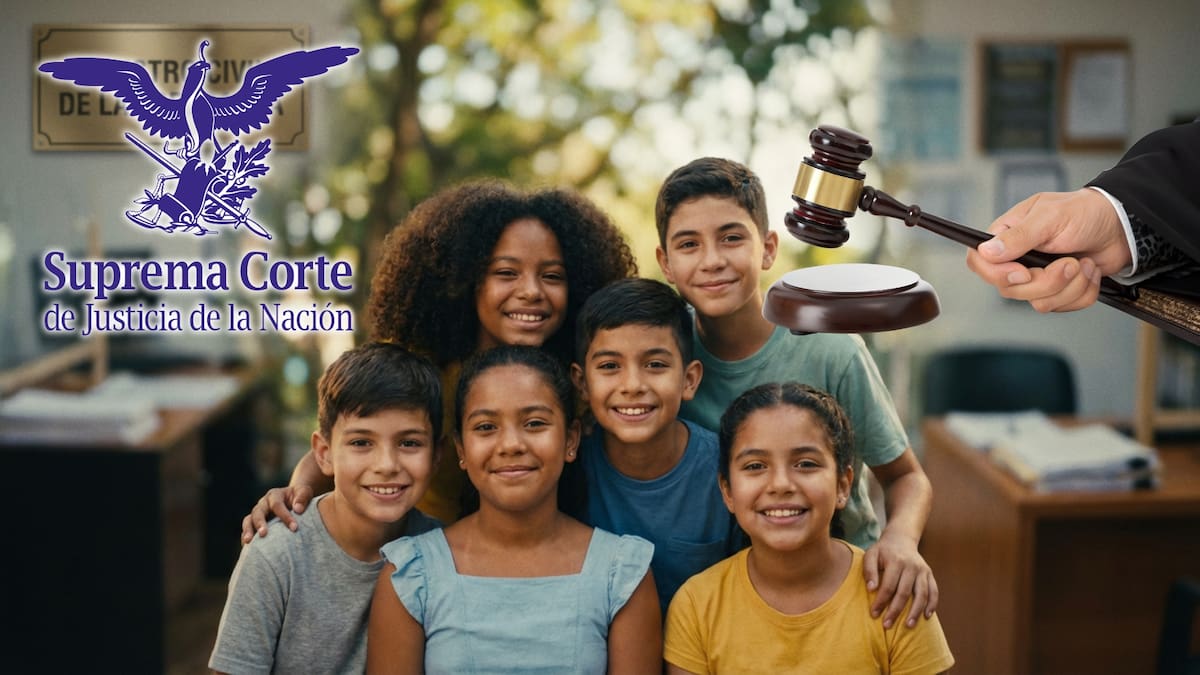 La Suprema Corte refuerza derecho de identidad de género en niñas, niños y adolescentes, obligando a autoridades del Estado de México a respetar rectificaciones de actas de nacimiento sin exigir ser mayores de edad