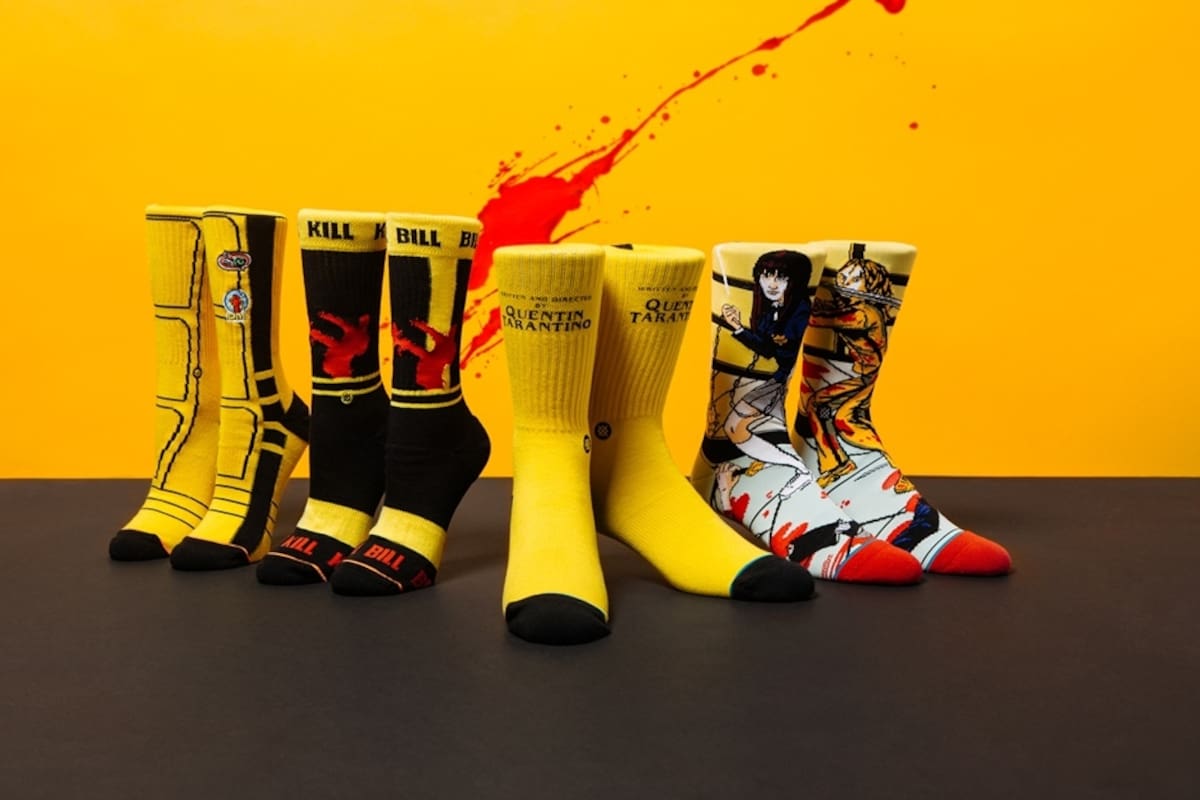 Lanzan calcetines inspirados en las películas de Tarantino