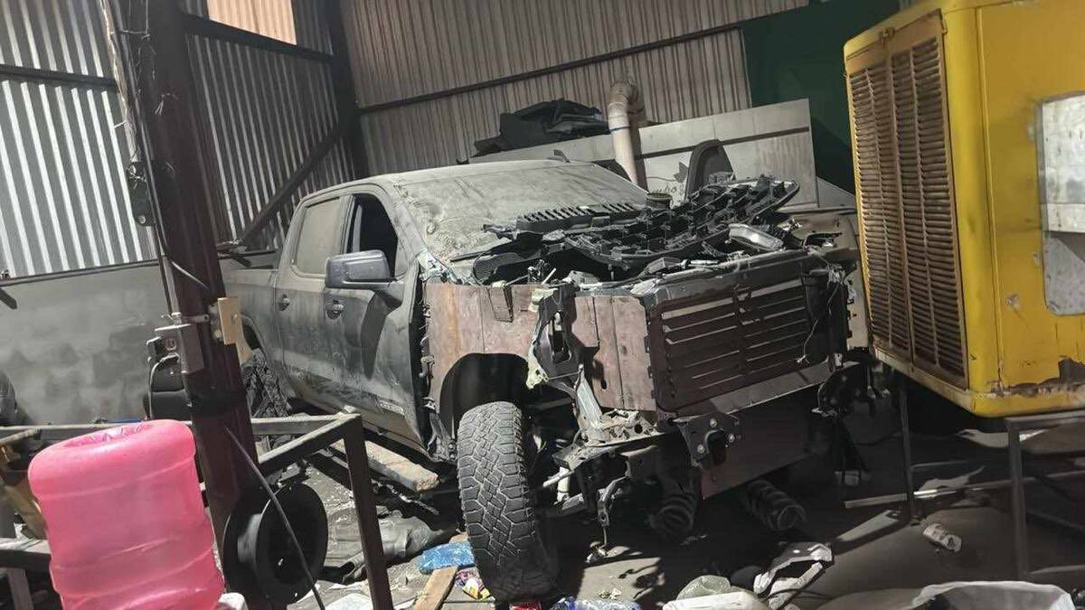 Asegurados cuatro vehículos con blindaje artesanal en Pitiquito
