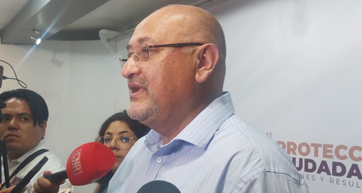 José Fernando Sánchez González, titular de la Secretaría de Seguridad y Protección Ciudadana Municipal.