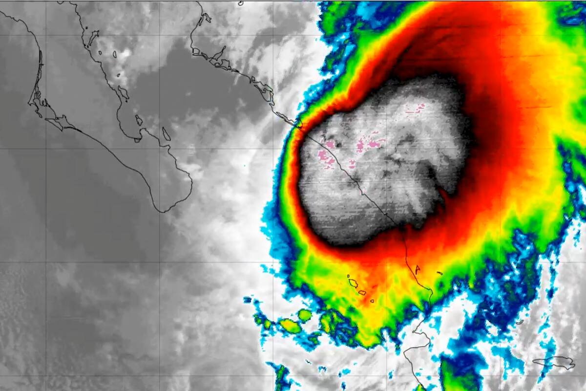 Trayectoria del Huracán Pamela: Evacuan familias en cuatro municipios en Sinaloa