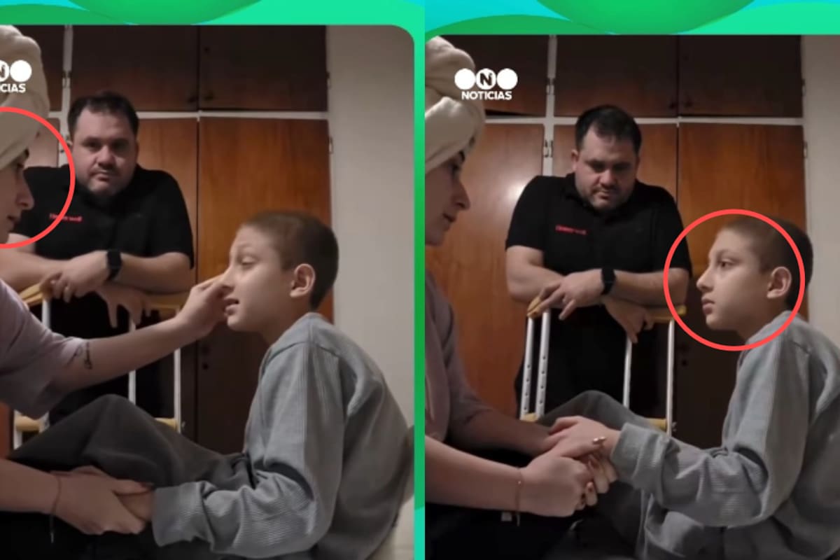 ¿Sabes qué? Ya no hay más cáncer, se fue: padres anuncian a su hijo que venció la enfermedad y conmueven a todos