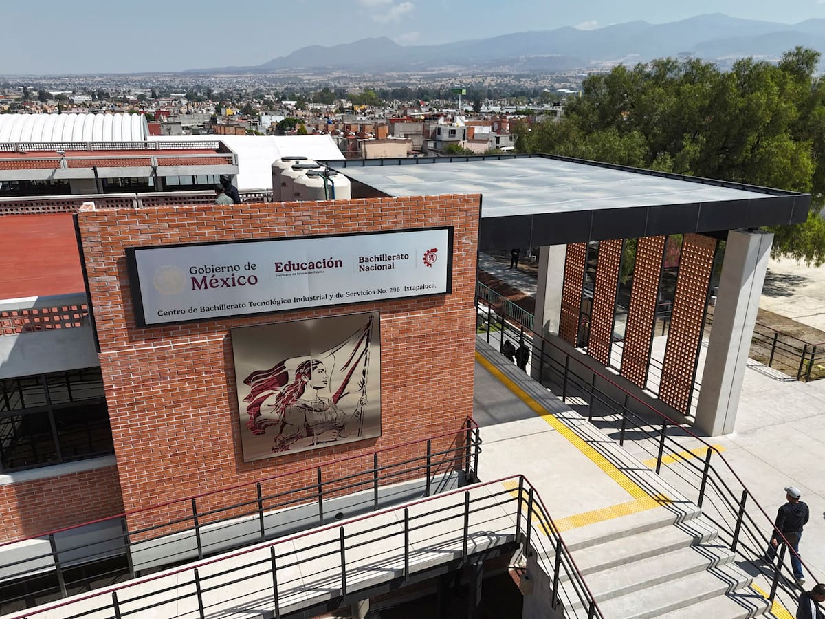 Ixtapaluca, Estado de México, México, 7 de marzo de 2026. La doctora Claudia Sheinbaum Pardo, presidenta Constitucional de los Estados Unidos Mexicanos en Inauguración de Bachillerato Nacional. Ixtapaluca, Estado de México.
Foto: Presidencia
