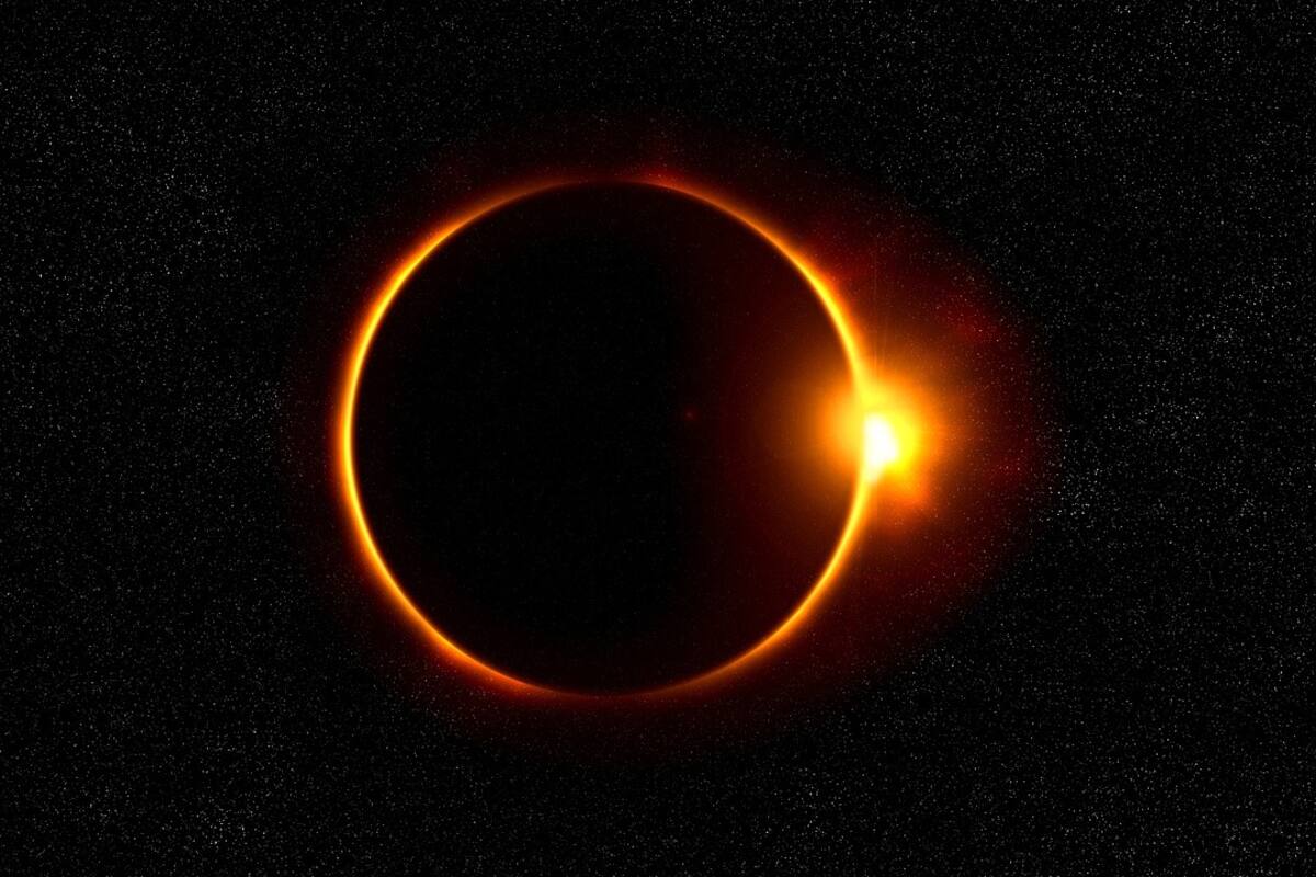 Eclipse solar con forma de cuernos rojos podrá verse el 10 de junio