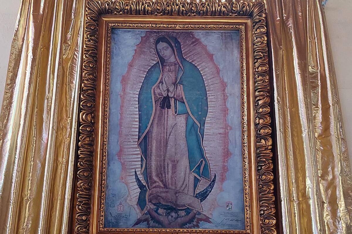 Sinaloenses radicados en Tijuana piden paz a la Virgen de Guadalupe